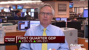 Q1 GDP doesn't change US economic 'storyline,' says economist