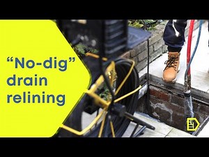 Sewer & drain relining | “No-dig” drain patching