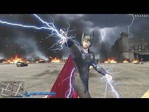 GTA 5 - Thor In Millitary Base + Six Star Wanted Level Rampage