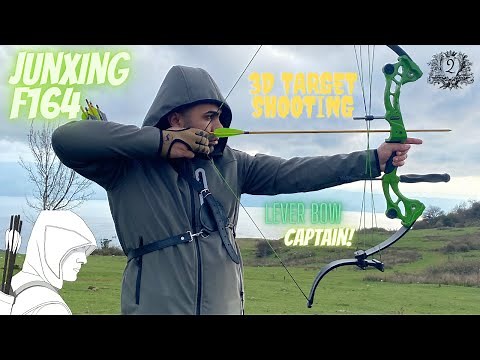 Junxing F164 Lever Bow Captaın - Lever Actıon 3D Target Shooting Part-II