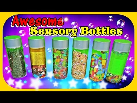 DIY Sensory Bottles for kids 🔮