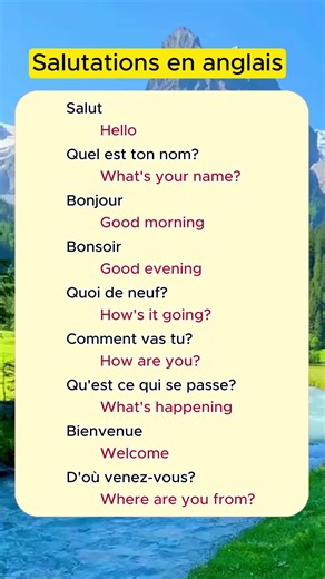 Salutations en anglais : Apprenez les phrases essentielles