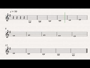 G major scale with drone play along -- Zack Kline fiddle school