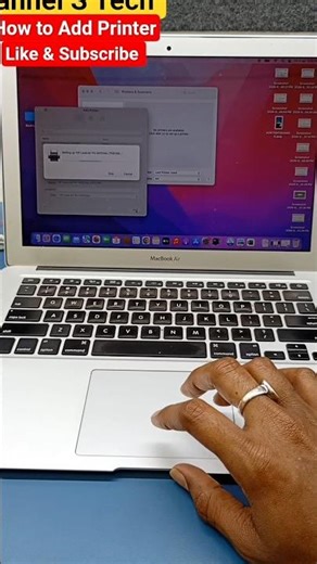 How to Add Printer With Apple MacBook #macbook