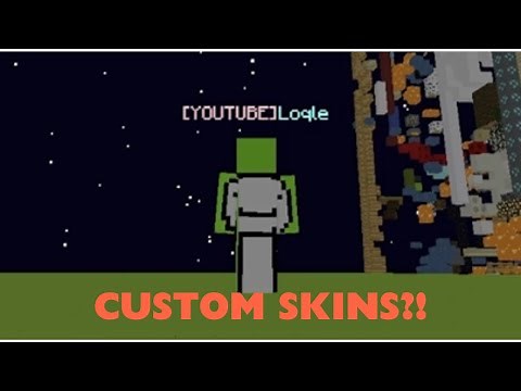 I ADDED CUSTOM SKINS TO MINIBLOX