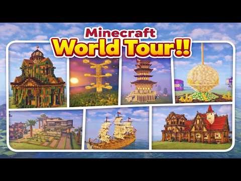 Minecraft World Tour !!! 😊 | Minecraft World Download 1.21+