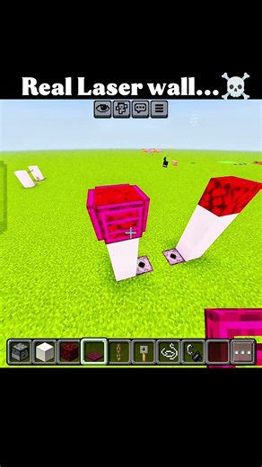 minecraft laser wall 😁