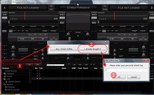 Dj Mixer Professional For Win Demo