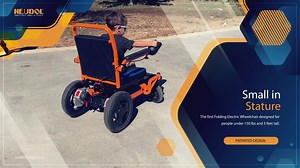 A Folding Power Wheelchair Designed for Little People or Kids up to 5' Tall and under 150 lbs. | FOLD & GO Wheelchairs