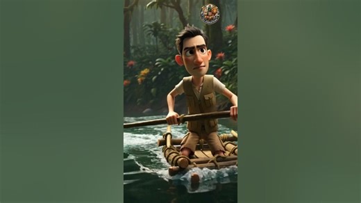 Lost in the Amazon Jungle | A Cartoon Survival Adventure Story