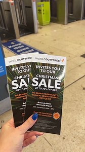 Surprise 🎉 One of our marketing executives has hidden 3 pairs of tickets to the first day of our World Duty Free Sale in Metro stations. Don't worry If you missed out on winning the VIP tickets to the famous World Duty Free sale, as you can still get your hands on them. Finders keepers 💜 Let us know in the comments below if you managed to find a pair of tickets! | Newcastle International Airport