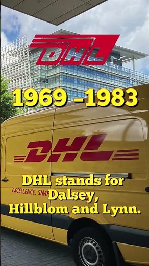 Did You Know? The Fascinating Story Behind the DHL Logo | Dalsey, Hillblom and Lynn 🔍