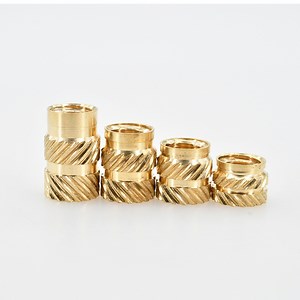 [Hot Item] High quality Heat Set Insert Knurled Brass Insert Assortment Kit CNC Metric Threaded Inserts