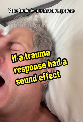 If your brain and body had a sound effect during a trauma response, it would be this … every time a traumatic event happens to you, your body codes and stores it as a memory in your hippocampus. When you go into an activated stress response, your body releases cortisol and adrenaline, which puts you into fight or flight, fawn or freeze. When that happens, your mind also starts scanning through all of the old trauma responses stored in the hippocampus to see if it’s similar to past danger to give