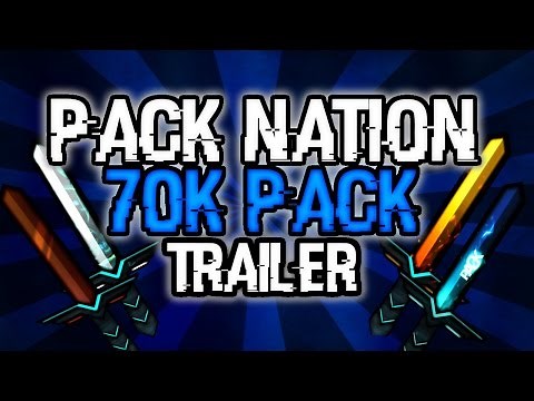 BEST ANIMATED PVP TEXTURE PACK ON MINECRAFT! PACK NATION 70K ANIMATED PvP TEXTURE PACK