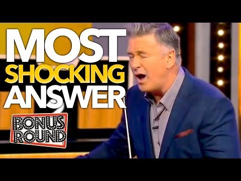 SHOCKING ANSWER Makes Host Alec Baldwin PASS OUT On Match Game! Bonus Round