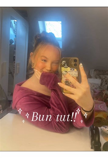 finally the bun tut for all of you beautiful ppl🤍 #hair #messybun #clean #viral #fyppppppppppppppppppppppp