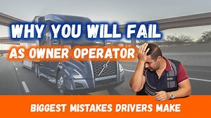 Let's be honest for a minute: the stats are horrible. The failure rate of owner operators is through the roof. 3 out of 10 Canadian drivers and 5.5 our of 10 US drivers WILL FAIL in their first year as an owner operator. Why? Dealerships ripping you off, banks taking too big of a cut, poor time and money management, the list goes on. In today's video Ronen breaks down 12 biggest reasons owner operators make. Please, share this video with anyone thinking about becoming owner operator!!! Let's fix