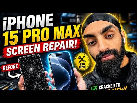 iPhone 15 Pro Max Screen Replacement Guide || Fix Your Phone Screen at Home!