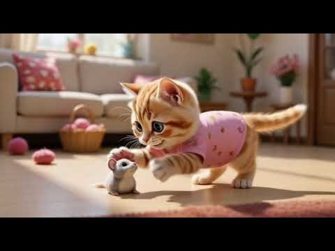 A Cute Meow Family of 3 on a New Adventure | Cute cat story