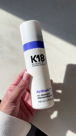 Introducing K18 AirWash Dry Shampoo - Review & Results
