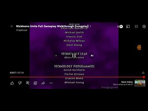 Nicktoons Unite! Ending + Credits