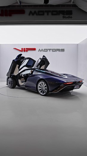 ASMR ( 1 OF 106 ) SpeedTail The McLaren Speedtail is a luxury hybrid car produced by McLaren Automotive. It was first unveiled in 2018 and is considered one of the most advanced and exclusive cars in McLaren's history. The Speedtail stands out with its elegant and unique design, featuring a concave cockpit, aerodynamic appearance, and movable rear wings. It was designed to achieve the highest possible speed while providing comfort for the driver and passengers. The Speedtail is the fastest produ