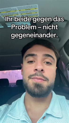 Ihr beide gegen das Problem – nicht gegeneinander: Paar-Tipp