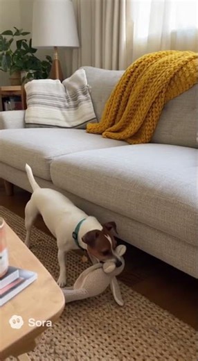 10 Secs: The House Alarm Went Off. Watch How Fast My Dog Responded!