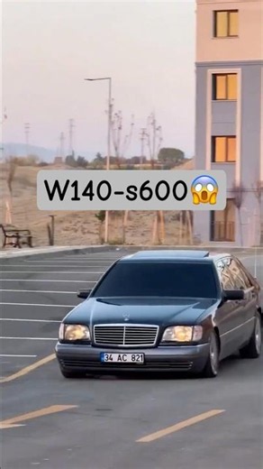 The Mercedes S600 W140 Was Built Like a Tank 😱#MercedesBenz #W140 #S600