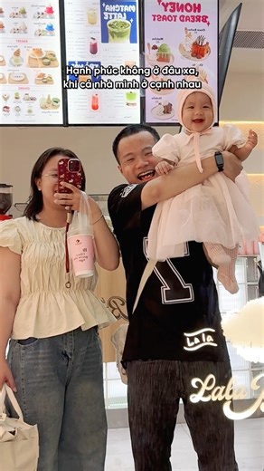 Hạnh phúc khi gia đình luôn ở gần bên nhau