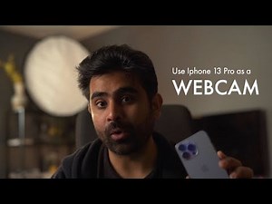 Use Iphone 13 Pro as a webcam on your Computer using OBS Studio #iphone13 Works on Android too