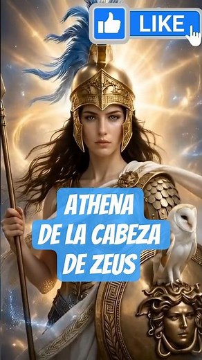 Así apareció Atenea en el Olimpo