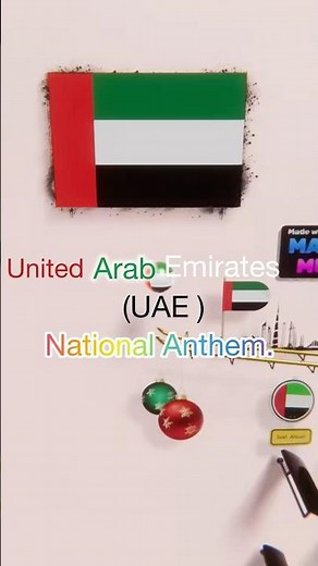 United Arab Emirates (UAE )National Anthem.#UAE # UAE_ANTHEM #DUBAI #burjkhalifa#foryou #trending