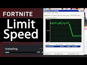 Limit Download Speed, Limit Bandwidth Usage in Windows