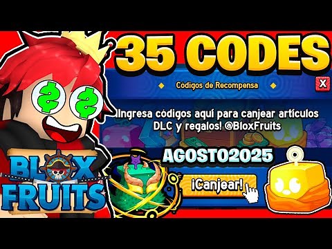 🤑 35 CÓDIGOS DE BLOX FRUITS CODES ROBLOX *NOVIEMBRE 2025*