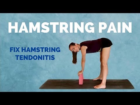 Yoga for HAMSTRING TENDONITIS - 10 min Relief for Hamstring Pain and Chronic Tightness