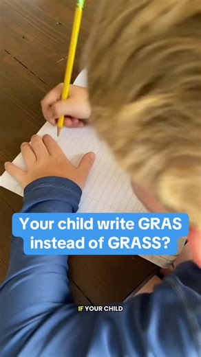 If your child writes GRAS for GRASS, this actually makes sense. They’re not rushing. They’re missing the FLOSS spelling rule. Here’s what I do instead ⬇️ I make the rule physical using a floss stick so kids can see and feel when to double the last letter. Hands-on phonics works because kids aren’t just memorizing — they’re understanding the pattern. Save this and try it once tonight. Follow @handsonreading for parent-friendly spelling help. #handsonlearning #phonicsstrategy #spellingintervention