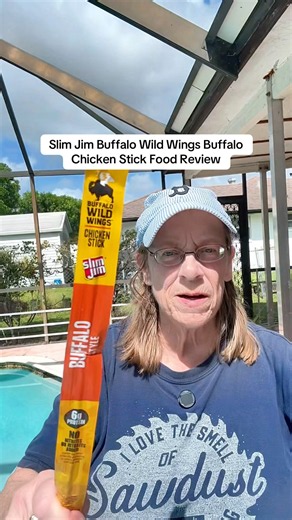 Buffalo Chicken Stick! #foodreviews #buffalowings #snack