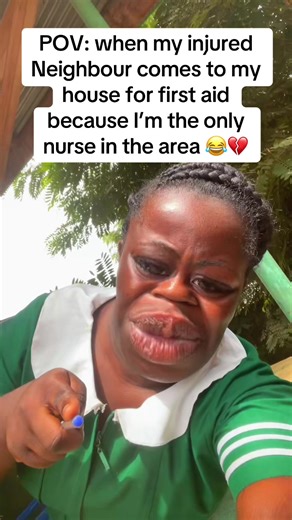 First Aid Humor: Helping My Injured Neighbor