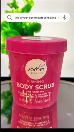 This Body Scrub Leaves Skin So Soft and Glowy ✨ #skincare #amazonbeauty