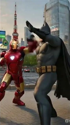 iron Man Vs Batman full action fight