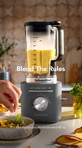 When you can get the exact setting for your perfect texture, you’ll find any excuse to break out the the KitchenAid® Pure Power Blender. | KitchenAid