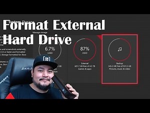 How to Format your External Hard Drive for Xbox One