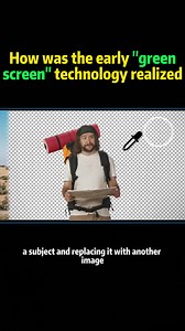 How was the early green screen technology realized knowledge science MindMinds | science.enthusias