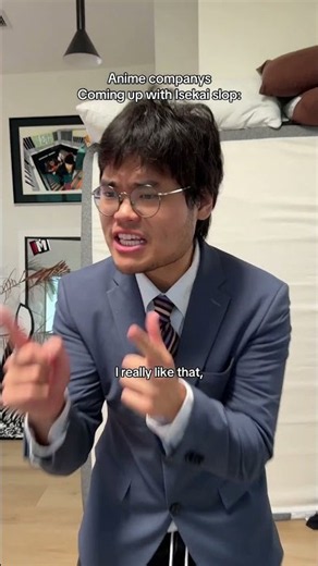 Anime companies making Isekai slop😭