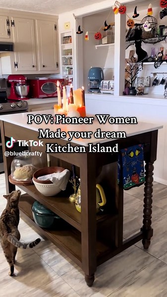 Affordable Kitchen Island Under $500 from Walmart