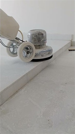 Marble Edge Grinding with Hyper Grinder Single Disc Machine | Smooth Edge Finish #Shorts