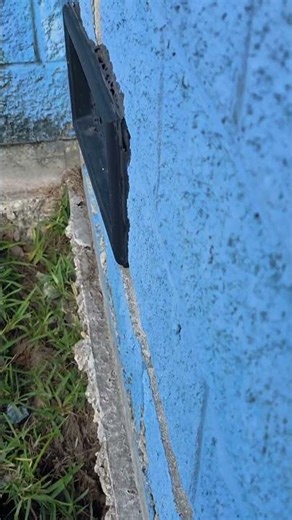 Poor Drainage Is Destroying This Foundation #homeinspection #construction #constructionlife #diy