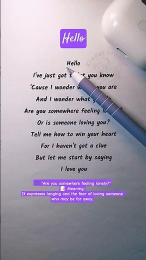 Easy English Karaoke | Hello – Sing & Learn English